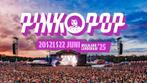 € 150 Entree Pinkpop vrijdag, zaterdag én camping, Eén persoon