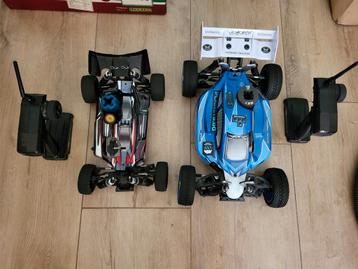 2 mooie nitro wagens beschikbaar voor biedingen