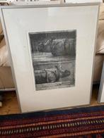 3 x neushoorn, Antiek en Kunst, Ophalen