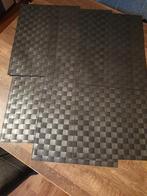 6 zwarte placemats ikea nooit gebruikt, Ophalen of Verzenden, Nieuw, Zwart, Placemat