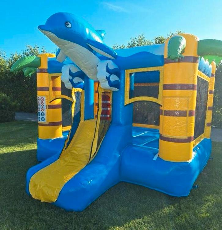 Springkussen te huur / springkussen huren, Kinderen en Baby's, Speelgoed | Buiten | Springkussens, Zo goed als nieuw, Ophalen of Verzenden