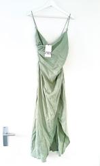 Lichtgroene jurk met split met linnen nieuw met kaartje, Kleding | Dames, Nieuw, Groen, Zara, Maat 34 (XS) of kleiner