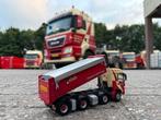 MAN TGS 8x4 kipper | Gebr. Mussche | WSI | Certificaat, Hobby en Vrije tijd, Modelauto's | 1:50, Ophalen of Verzenden, Nieuw, Auto