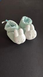 Newborn slofjes mintgroen nijntje miffy, Kinderen en Baby's, Ophalen of Verzenden, Zo goed als nieuw, Jongetje of Meisje, Slofjes