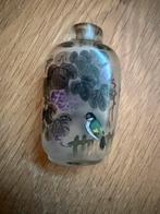 Antiek Chinees glazen snuff bottle – inside painted, Verzenden