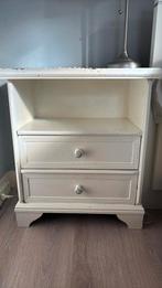 Wit kastje, Huis en Inrichting, Kasten | Ladekasten, Ophalen, 50 tot 100 cm, Zo goed als nieuw, 3 of 4 laden