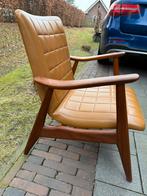 Louis van Teeffelen relaxstoel - Dutch Design, Ophalen, Gebruikt, Bruin, Gijpsvintage