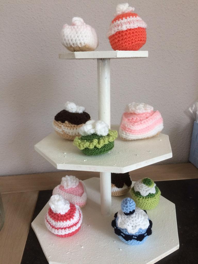 Gehaakte gebakjes, Ophalen, Nieuw, Haken, Overige typen