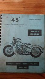 Harley Davidson service manual, Motoren, Handleidingen en Instructieboekjes