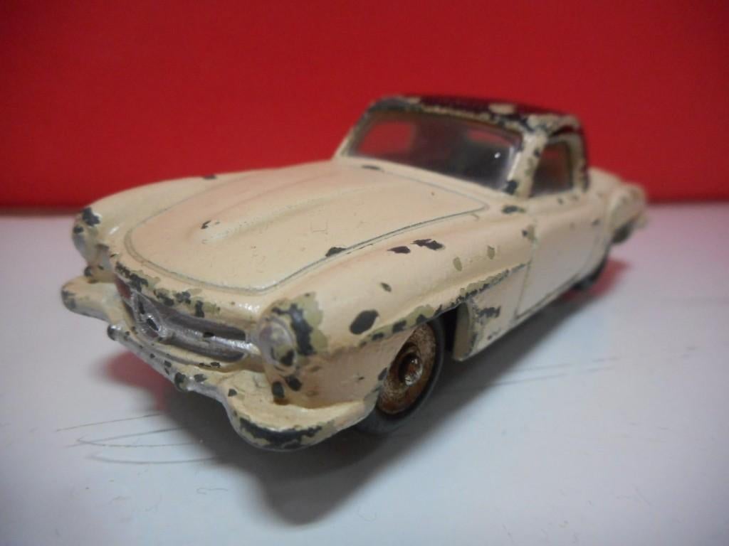 DINKY TOYS 24H MERCEDES BENZ 190 SL 1958, Hobby en Vrije tijd, Modelauto's | 1:43, Ophalen of Verzenden, Gebruikt, Auto, Dinky Toys