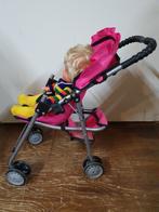 Nieuwstaat poppenwagen met de pop. Inklapbaar, Kinderen en Baby's, Speelgoed | Poppen, Ophalen, Zo goed als nieuw, Overige typen