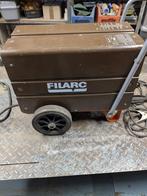 Lasapparaat Filarc, Ophalen, Gebruikt, 150 tot 250 ampère, Elektroden