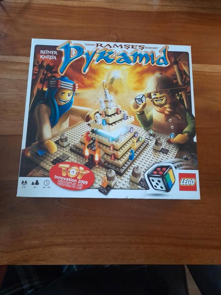 LEGO Ramses Piramide Spel 3843 Compleet, Hobby en Vrije tijd, Gezelschapsspellen | Bordspellen, Gebruikt, Een of twee spelers