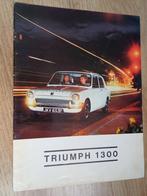 Triumph 1300 brochure, Gelezen, Overige merken, Verzenden