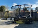 Berg ultim trampoline 330x220 airflow met net, Kinderen en Baby's, Speelgoed | Buiten | Trampolines, Gebruikt, Ophalen