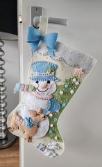 BUCILLA Kerstdecoratie kerstsok Snowman winter Wonderland, Ophalen