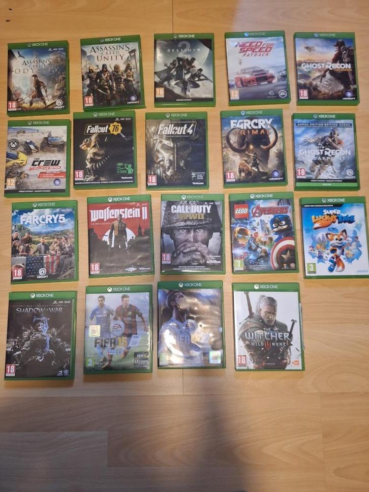 19 Spellen, Spelcomputers en Games, Games | Xbox Series X en S, Zo goed als nieuw, Ophalen of Verzenden