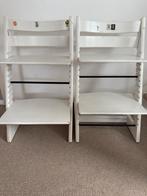 Twee Stokke Tripp Trapp stoelen (opknappers), Ophalen, Gebruikt, Meegroeistoel, Aanschuifbaar