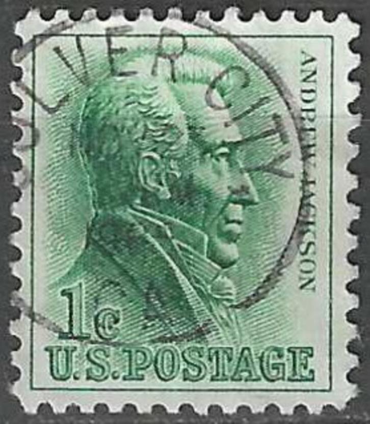 USA 1962/1963 - Yvert 740 - Andrew Jackson (ST), Postzegels en Munten, Postzegels | Amerika, Noord-Amerika, Verzenden