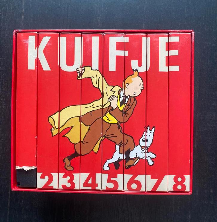Kuifje Video Box - Complete Collectie!, Cd's en Dvd's, Dvd's | Tv en Series, Zo goed als nieuw, Actie en Avontuur, Boxset, Alle leeftijden