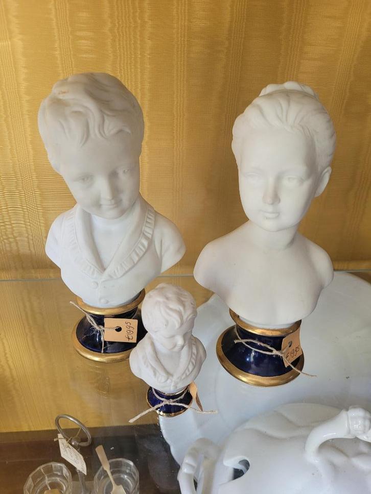 Porseleinen bustes Limoges prijs is per stuk vanaf 9.95, Antiek en Kunst, Curiosa en Brocante, Ophalen of Verzenden