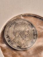 Zilveren 5 cent 1862 - Koning Willem III, Koning Willem III, Verzenden, Zilver, Losse munt