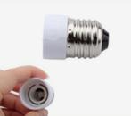 Adapter holder voor lamp base E14 to lamp base E27, Ophalen of Verzenden, Nieuw, E27 (groot), Led-lamp