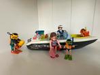 Playmobil 4862 Speedboot met Duiker (4688), Ophalen of Verzenden, Zo goed als nieuw, Complete set