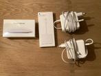 Apple muis + 2x oplader + USB-connector, Ophalen, Zo goed als nieuw, Overige typen, Apple