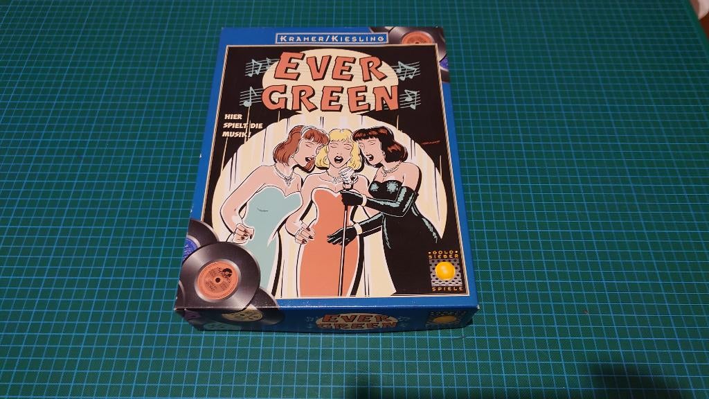 Evergeen bordspel, Hobby en Vrije tijd, Gezelschapsspellen | Bordspellen, Gebruikt, Een of twee spelers, Drie of vier spelers