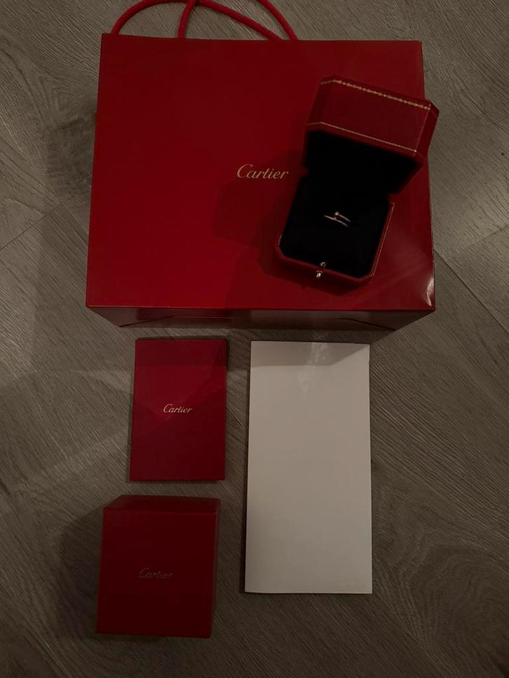 Cartier Juste un Clou Ring Rose Gold 57, Sieraden, Tassen en Uiterlijk, Ringen, Zo goed als nieuw, Dame, 17 tot 18, Goud, Ophalen of Verzenden