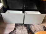 Ikea Besta lades met druk en open rails, Ophalen, Zo goed als nieuw, Hout