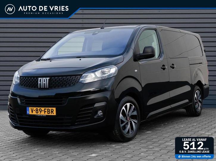 Fiat Scudo Bestel 2.0 MultiJet 180pk L3 Automaat DC Business, Auto's, Bestelauto's, Bedrijf, Te koop, ABS, Achteruitrijcamera