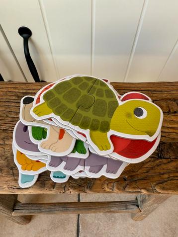 Djeco - peuter puzzel dieren beschikbaar voor biedingen