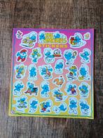 Oud stickervel van de Smurfen, Verzamelen, Ophalen of Verzenden, Verschillende Smurfen