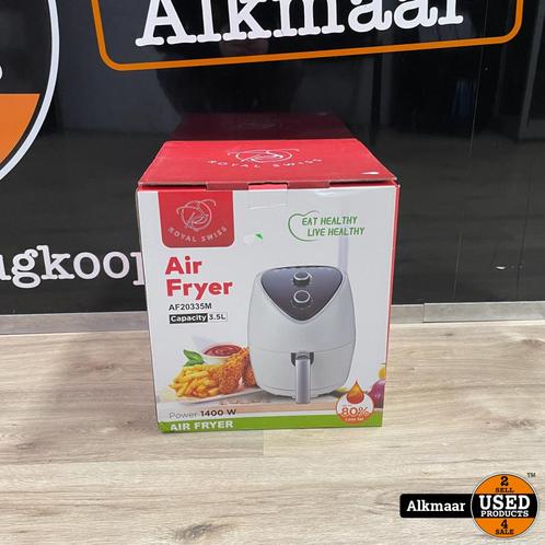 Royal Swiss 3.5L Air Fryer Wit | NIEUW in doos, Witgoed en Apparatuur, Ovens, Nieuw