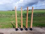 Set teak houten tafelpoten - losse tafelpoten hout, Tafelpoot, Minder dan 50 cm, 50 tot 100 cm, Teakhout