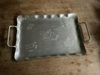 Canadees aluminum vintage dienblad, Huis en Inrichting, Woonaccessoires | Dienbladen, Ophalen of Verzenden, Gebruikt, Vierkant