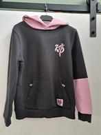 Z.g.a.n: meisjes Knolpower hoodie mt 146 zwart/roze, Ophalen of Verzenden, Zo goed als nieuw, Meisje, Trui of Vest