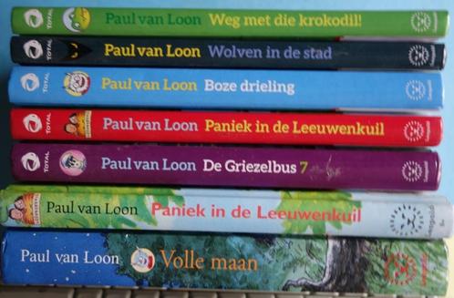 6x Paul van Loon, Boeken, Kinderboeken | Jeugd | onder 10 jaar, Gelezen, Fictie algemeen, Ophalen of Verzenden
