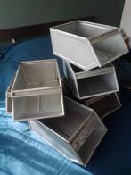 Metalen (opberg)bakken Overtoom, Ophalen, Gebruikt, Overige typen