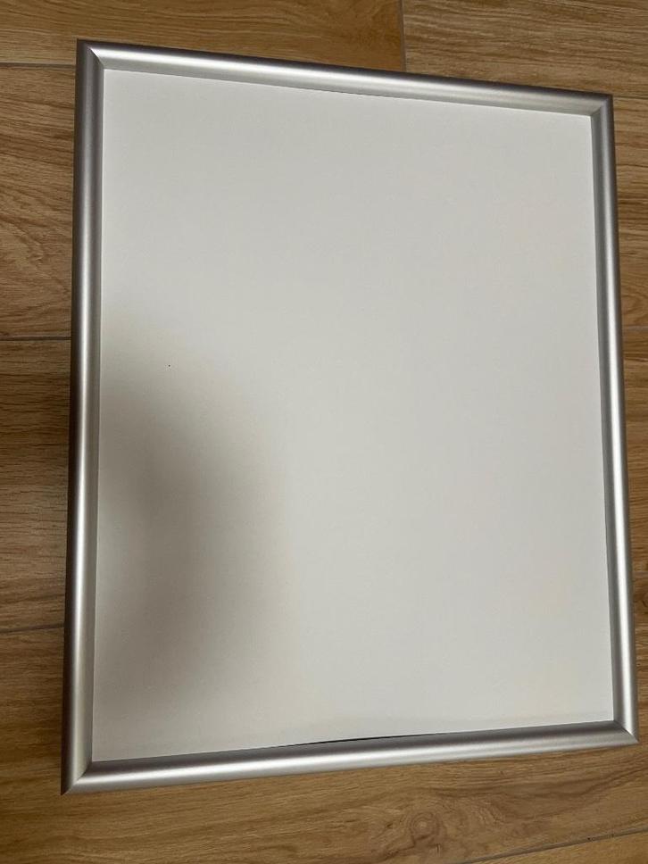 Aluminium wissellijst, ronde rand, zonder glas, Huis en Inrichting, Woonaccessoires | Lijsten, Nieuw, 50 tot 75 cm, 50 tot 75 cm