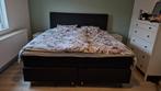 Boxspring 180x210 totaalbed nightline., Ophalen, 210 cm, Luxe, Tweepersoons