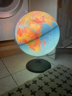 Educatieve wereldbol, lamp., Ophalen, Kunststof, Gebruikt, Globe met verlichting solid line P politiek