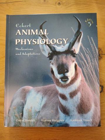 Eckert Animal Physiology - Randall, Burggren et al. beschikbaar voor biedingen