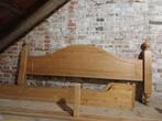 Houten grenen bed, Ophalen, Gebruikt, Overige kleuren, Tweepersoons
