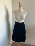 King Louie - maat 40 - marine fluweel rok 2590, Kleding | Dames, Maat 38/40 (M), Blauw, Ophalen of Verzenden, Zo goed als nieuw