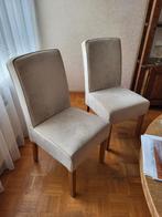 Beige eetkamerstoelen (4st.), Ophalen, Zo goed als nieuw, Overige kleuren, Vier