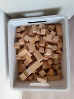 Houten blokken - grote bak, Kinderen en Baby's, Speelgoed | Bouwstenen, Ophalen of Verzenden, Gebruikt, Overige merken