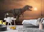 Fotobehang - Dino - Dinoasaurussen - T-Rex in de Avondzon, Fotobehangkoning.nl, Dino, Verzenden, Hoogeveen